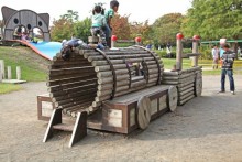 木製機関車