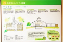 エコハウス案内板