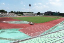 陸上競技場「正田醤油スタジアム」