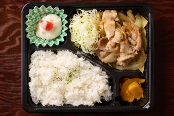 やまと豚の生姜焼き弁当