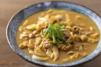 上州麦豚入りカレーうどん