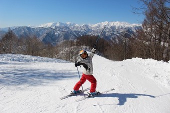 山頂からの景色