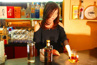 チーママの気配りの中、静かな雰囲気で。