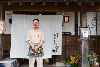 「そば処あかふ」の二代目ご主人