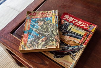 貴重な雑誌のコレクション