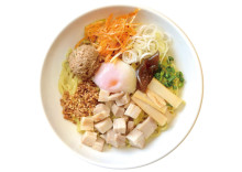 高崎油そば　全部のせ