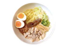 高崎油そば　チャーシュー2倍＋味玉＋白ネギ