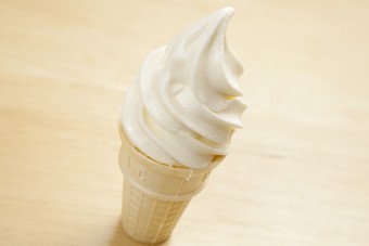 神津牧場のソフトクリームも人気です！