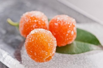 宮崎県産の大粒のきんかん糖