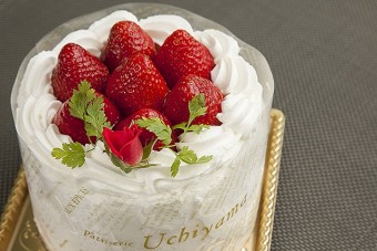 4号苺生クリームデコレーションケーキ