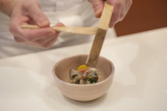 細やかな手作業が織りなすお料理はまるで芸術