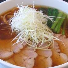 チャーシューネギラーメン