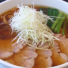 チャーシューネギラーメン