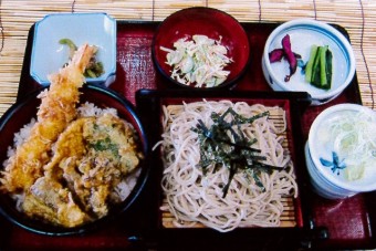 天丼そばセット