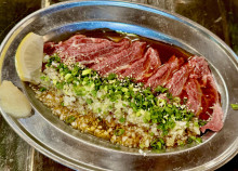 牛ホホ肉のねぎポン酢