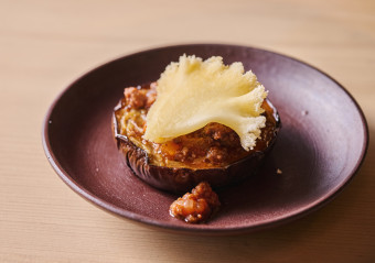 米ナス焼きボローニャソース