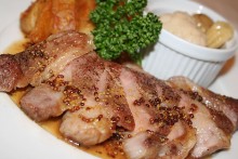 イベリコ豚のステーキ
