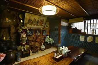 ゆったりとした時が流れる店内