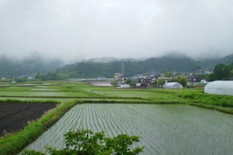 駐車場からの展望