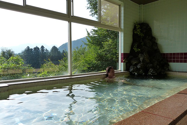 みねの湯 つきよの館 つきよの館 窓から見下ろす景観が素晴らしい 食事処あり